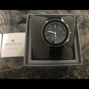 Michele Cape 16 S Blk watch